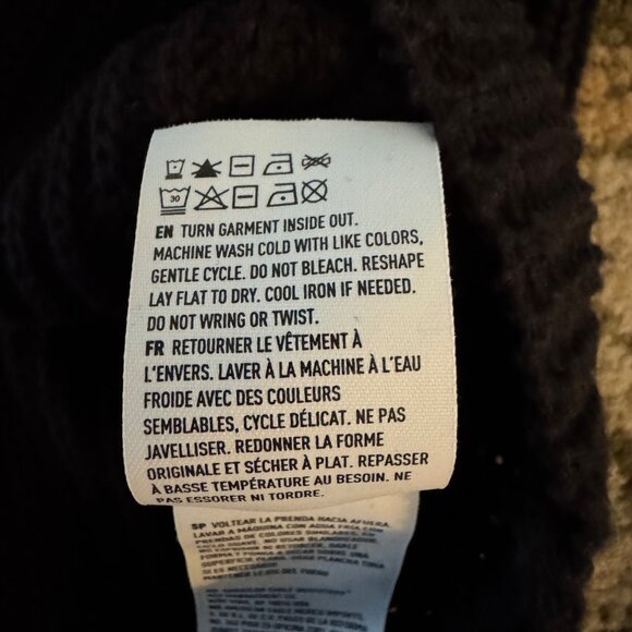 American Eagle Outfitters Womens Top XS Black White Striped Knit Tank - Picture 5 of 8